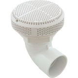 Suction Assy, WW Super Hi-Flo, 3-1/4"hs, 2"s, 90 deg, White : 640-3600 V