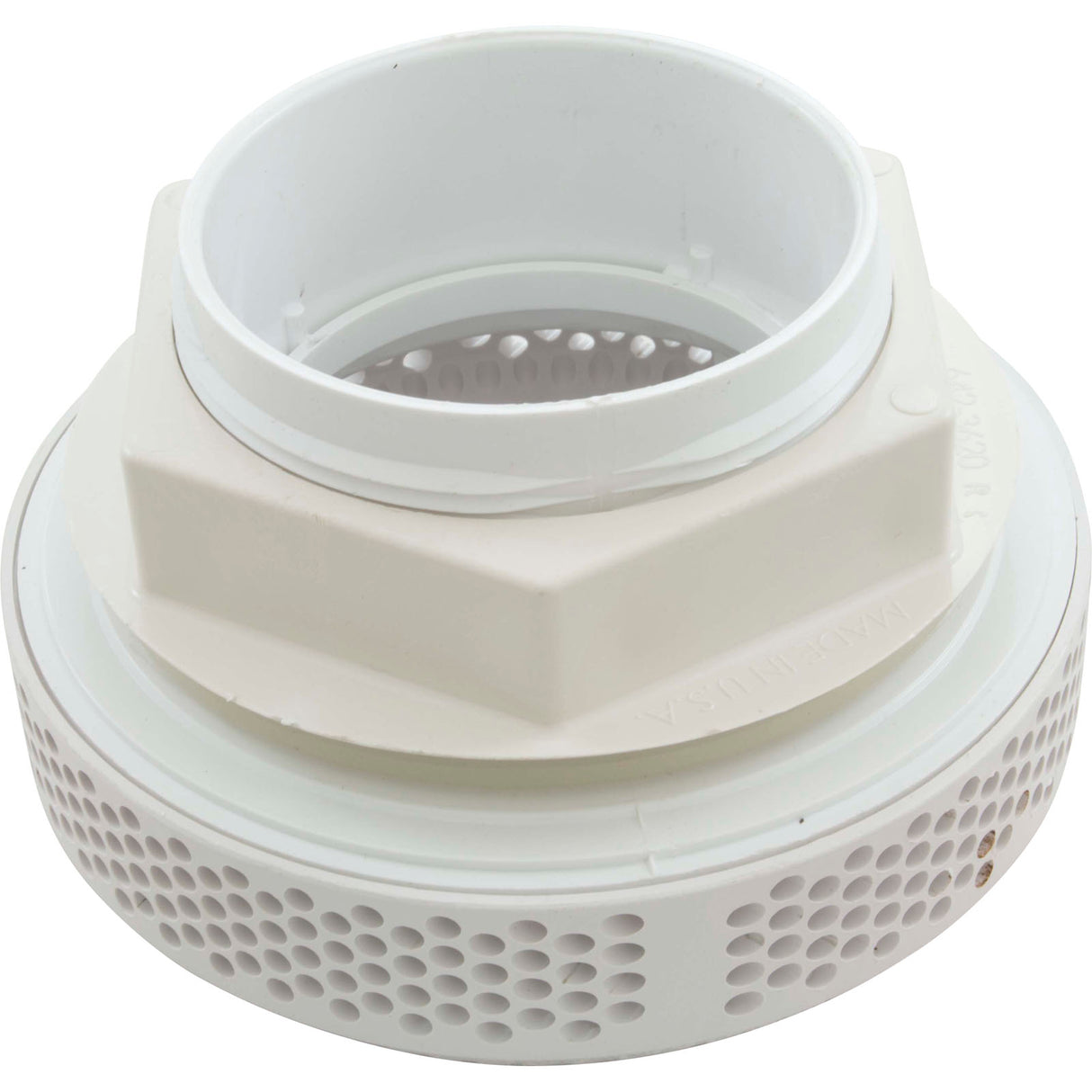 Suction Assy, WW Super Hi-Flo, 3-1/4"hs, 2-1/2"s, 251gpm, White : 640-3790 V
