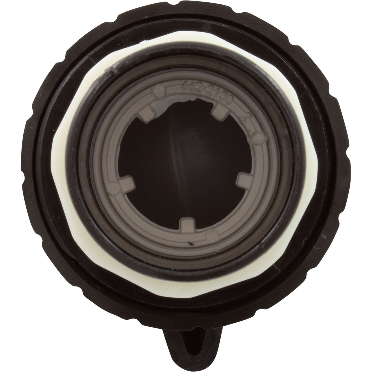 Air Ctrl, WW, 1 -5/8"hs, 2-3/4"fd, Notched, Blk, 1" : 660-3571