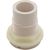 Air Ctrl, WW, 1 -5/16"hs, 1-11/16"fd, Crescent, White, 1/2" : 660-3300