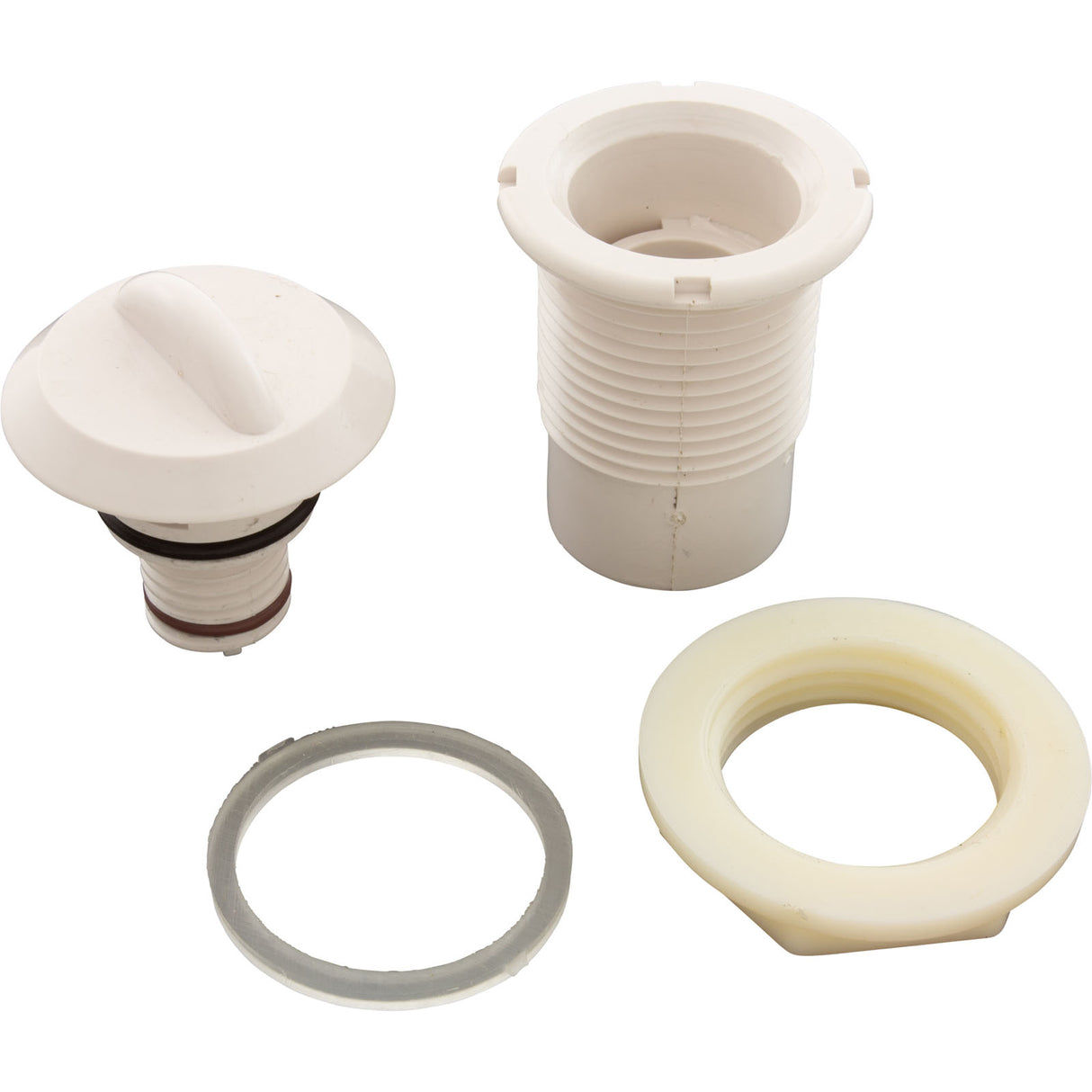 Air Ctrl, WW, 1 -5/16"hs, 1-11/16"fd, Crescent, White, 1/2" : 660-3300
