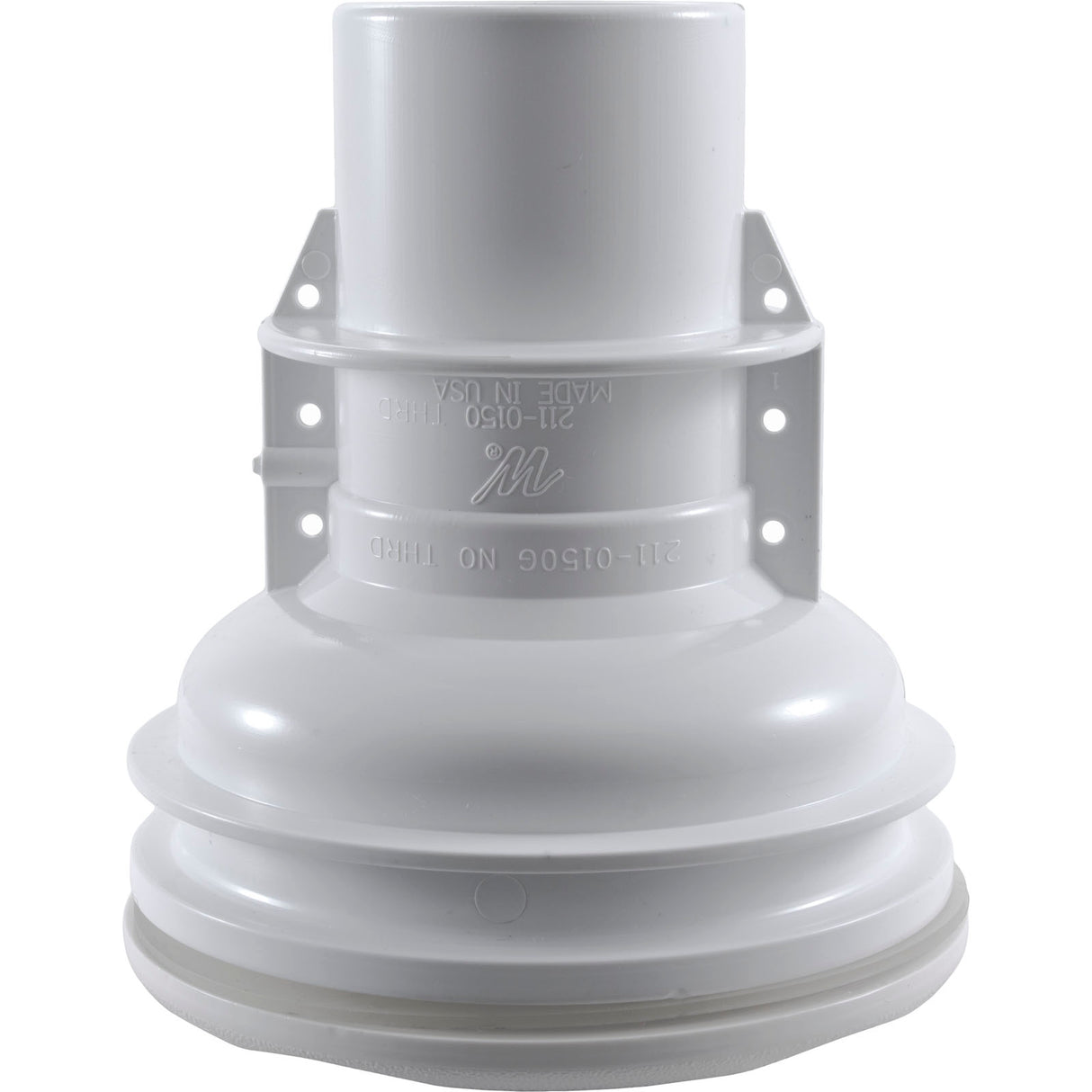 Jet Cmplt, WW Old Faithful, 4-3/4"hs, 175gpm, Scal, Wht, Str Body : 210-3920