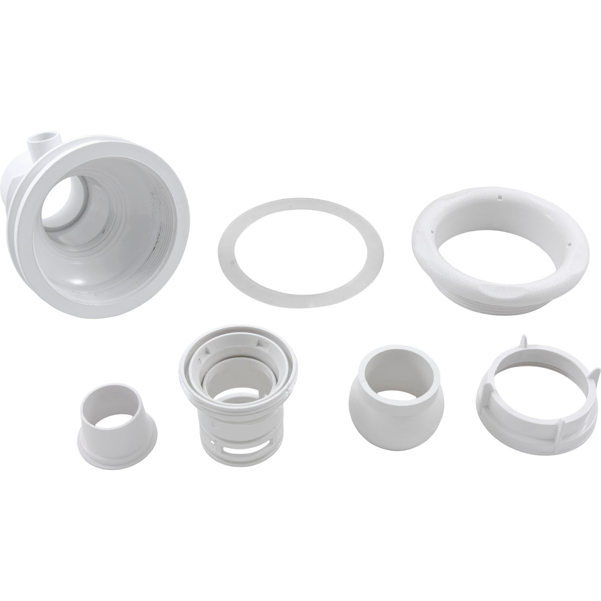 Jet Cmplt, WW Old Faithful, 4-3/4"hs, 175gpm, Scal, Wht, Str Body : 210-3920