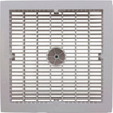 Main Drain Assembly, Aquastar, 12" Square Wave, White : WAV12WR101