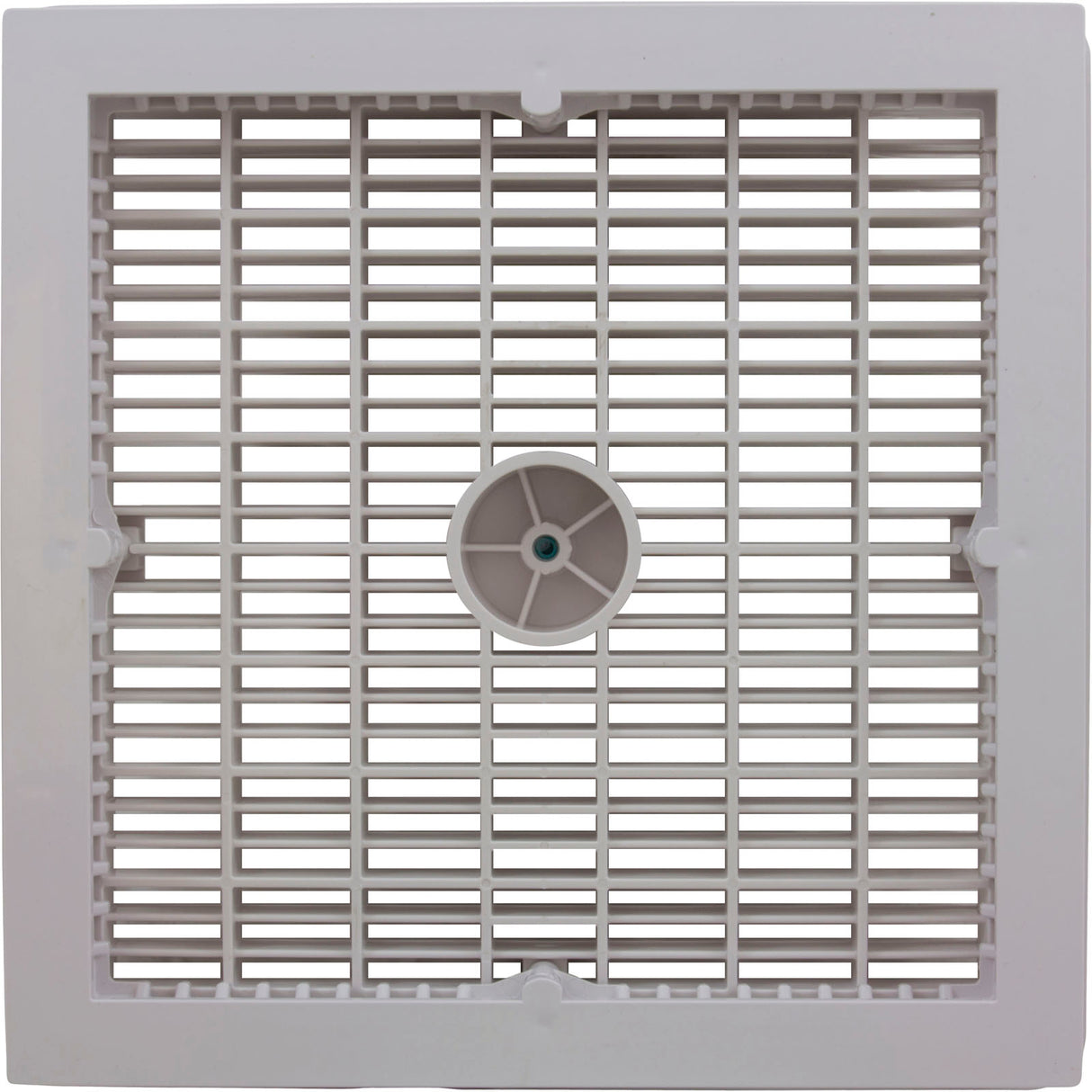 Main Drain Assembly, Aquastar, 12" Square Wave, White : WAV12WR101