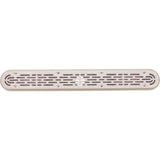 Channel Drain, Aquastar, 32", Flat Grate, For Concrete, White : 32CDFL101