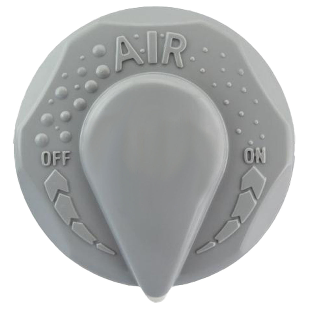 Air Control, BWG/GG, 1-5/8"hs, Designer Cap, 1", Gray : 13584-CG