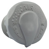 Air Control, BWG/GG, 1-5/8"hs, Designer Cap, 1", Gray : 13584-CG