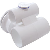 Jet Cmplt, BWG/HAI Convertassage, 2-1/2"hs, Eye, a1"s, w1-1/2"s : 10-4510WHT