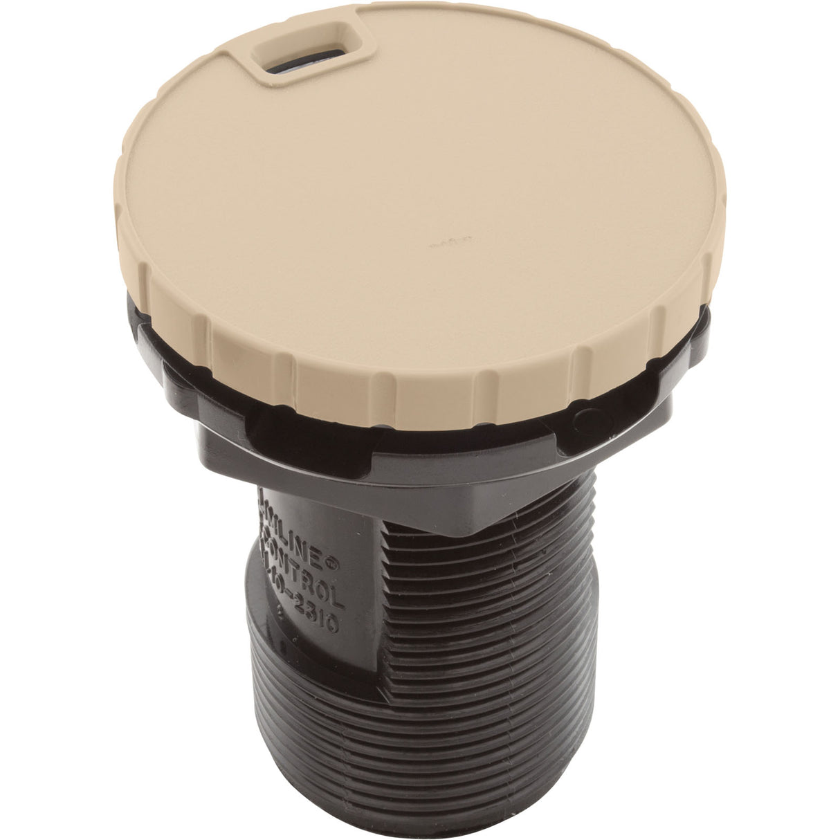 Air Ctrl, BWG/HAI Slimline, 1-3/4"hs, 2-1/2"fd, Nchd, Bone, 1" : 10-2310BON