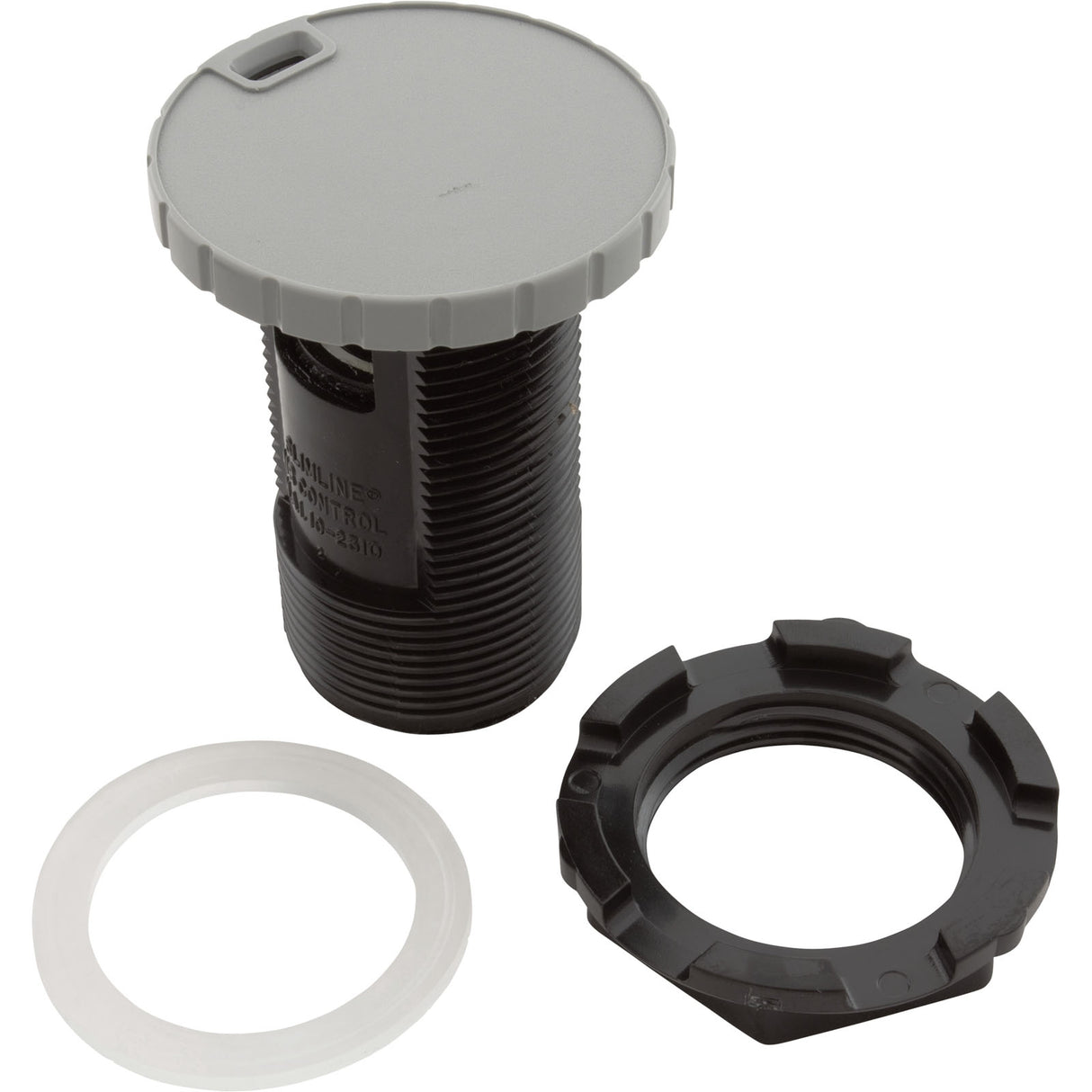 Air Ctrl, BWG/HAI Slimline, 1-3/4"hs, 2-1/2"fd, Nchd, Gry, 1" : 10-2310GRY