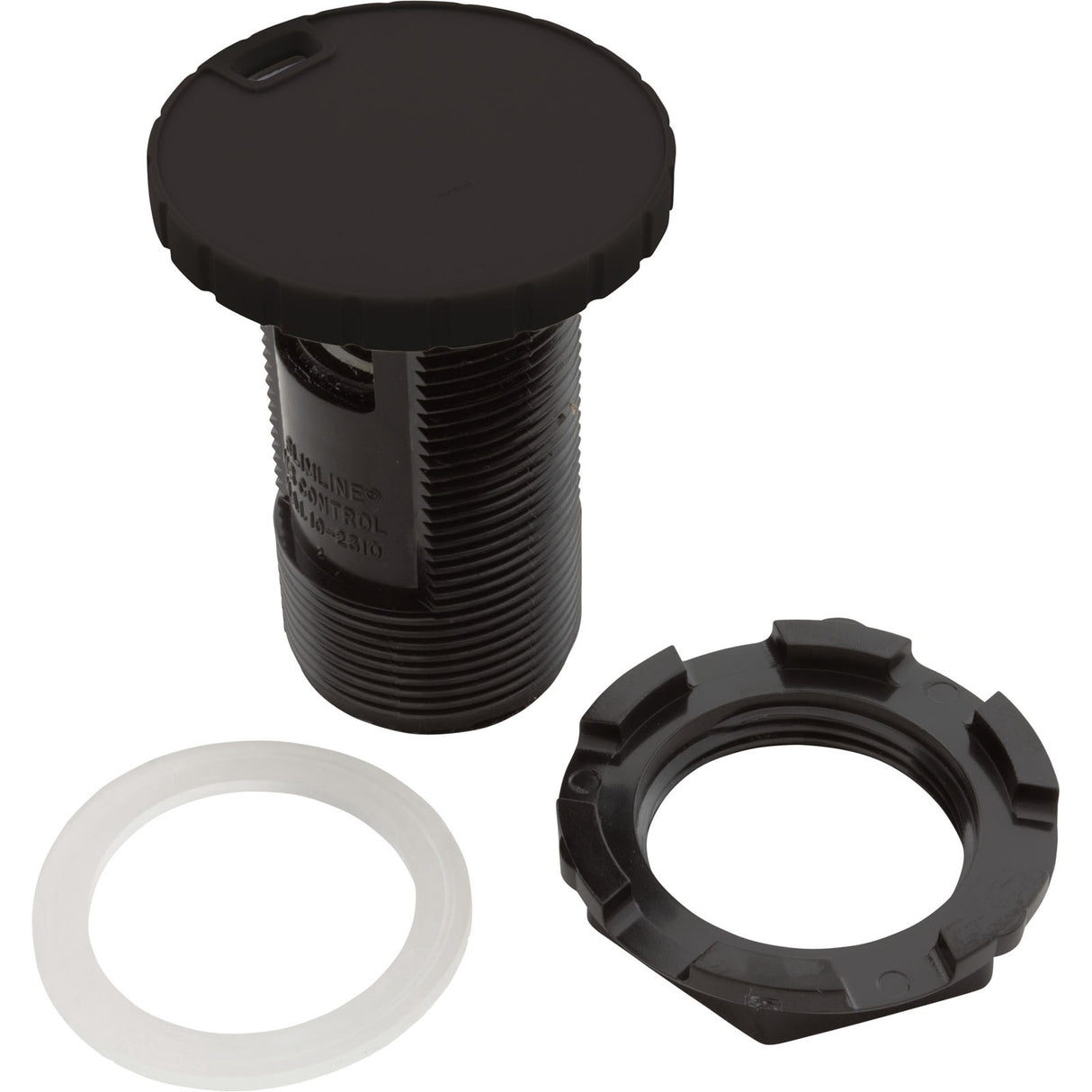 Air Ctrl, BWG/HAI Slimline, 1-3/4"hs, 2-1/2"fd, Nchd, Blk, 1" : 10-2310BLACK