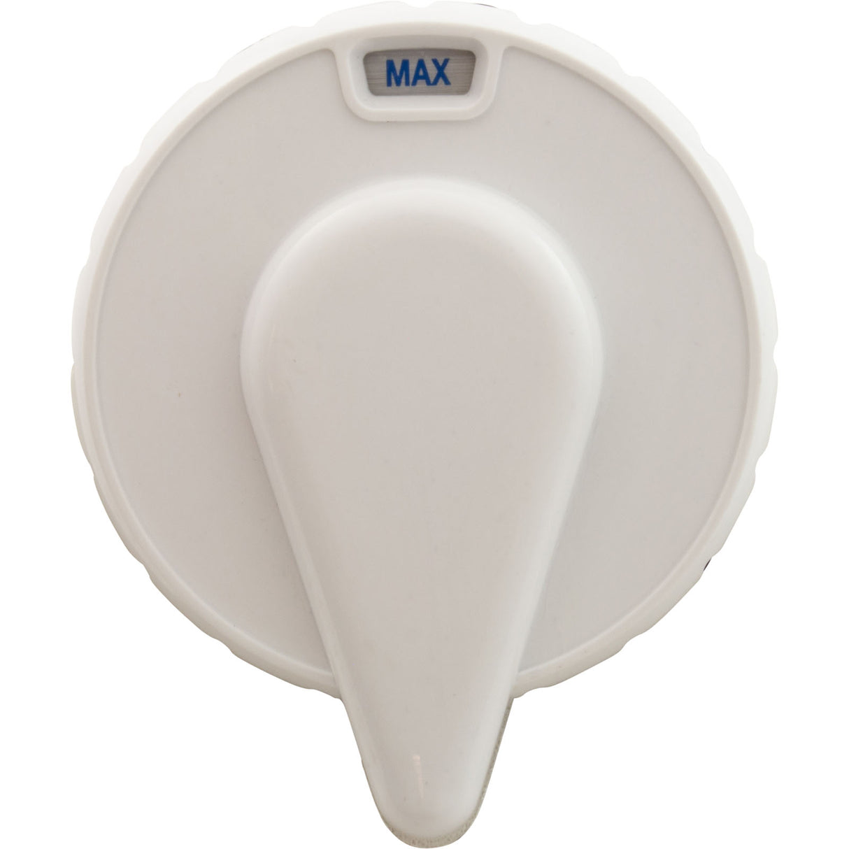 Air Ctrl, BWG/HAI Slimline, 1-3/4"hs, 2-1/2"fd, Teardrop, Wht, 1" : 10-2330WHT