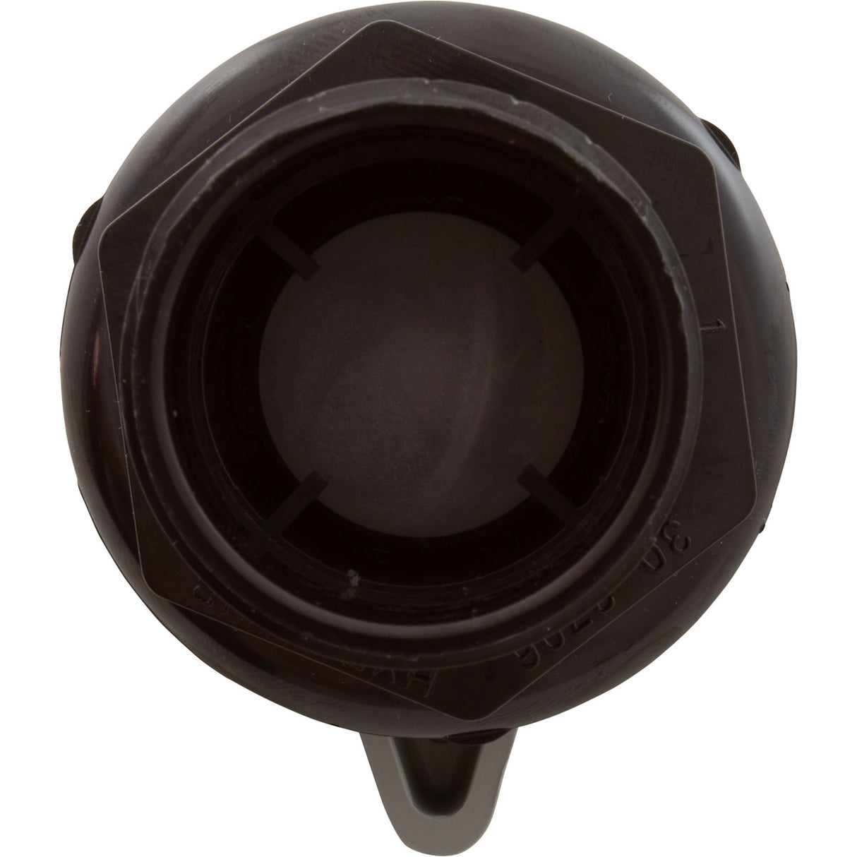 Air Ctrl, BWG/HAI Slimline, 1-3/4"hs, 2-1/2"fd, Teardrop, Gry, 1" : 10-2330GRY