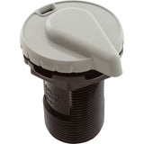 Air Ctrl, BWG/HAI Slimline, 1-3/4"hs, 2-1/2"fd, Teardrop, Gry, 1" : 10-2330GRY
