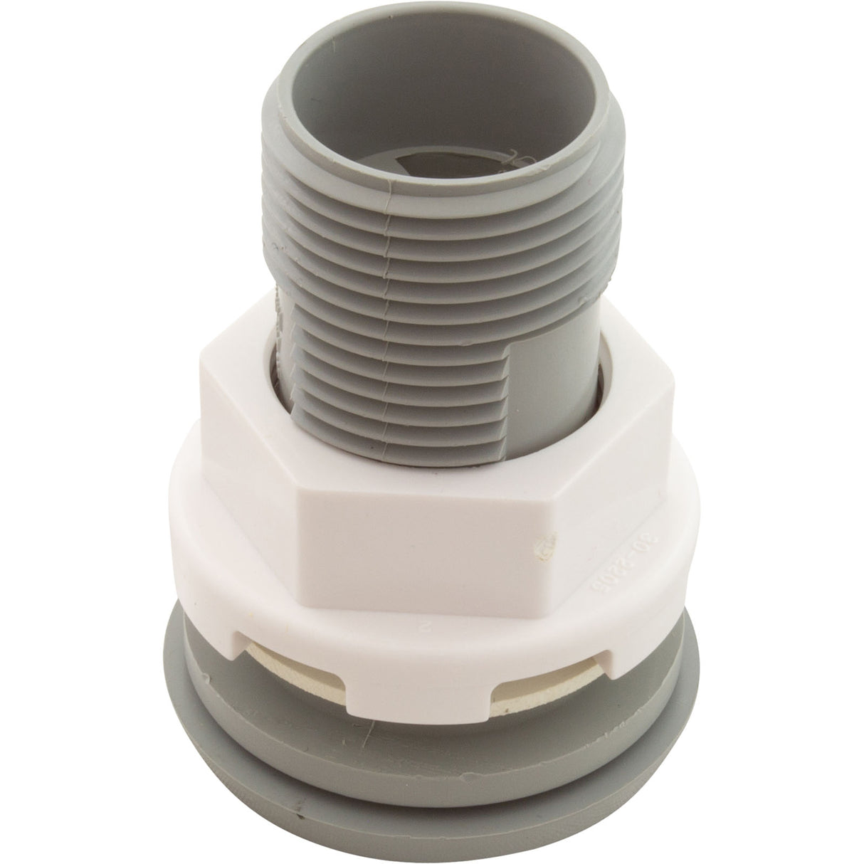 Air Ctrl, BWG/HAI Slimline, 1-1/16"hs, 1-5/8"fd, Nchd, Gry, 1/2" : 10-2510H-GR