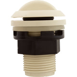 Air Ctrl, BWG/HAI Mini, 1-1/8"hs, 1-11/16"fd, Crescent, Bone, 1/2" : 10-2200BON