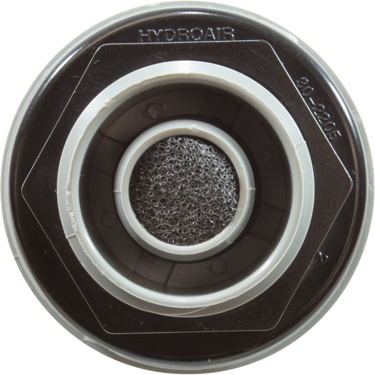 Air Ctrl, BWG/HAI Mini, 1-1/8"hs, 1-11/16"fd, Crescent, Gry, 1/2" : 10-2200GRY