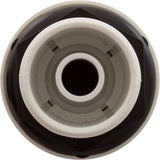 Air Ctrl, BWG/HAI Std, 1-3/4"hs, 2-5/8"fd, Crescent, Wht, 1" : 10-2100WHT