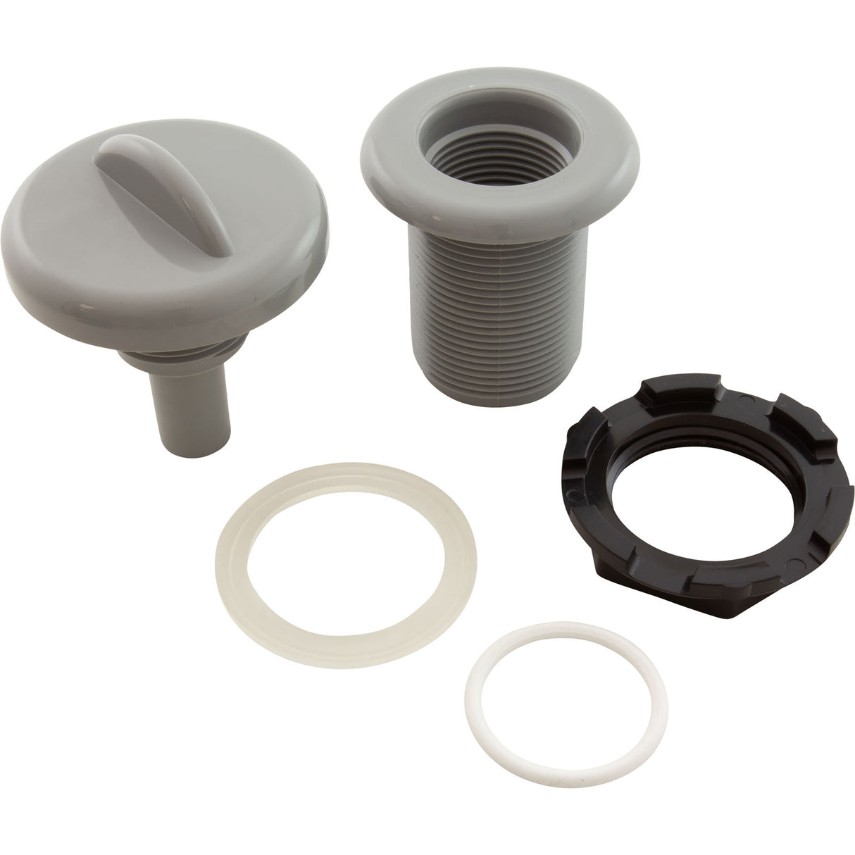 Air Ctrl, BWG/HAI Std, 1-3/4"hs, 2-5/8"fd, Crescent, Gry, 1" : 10-2100GRY