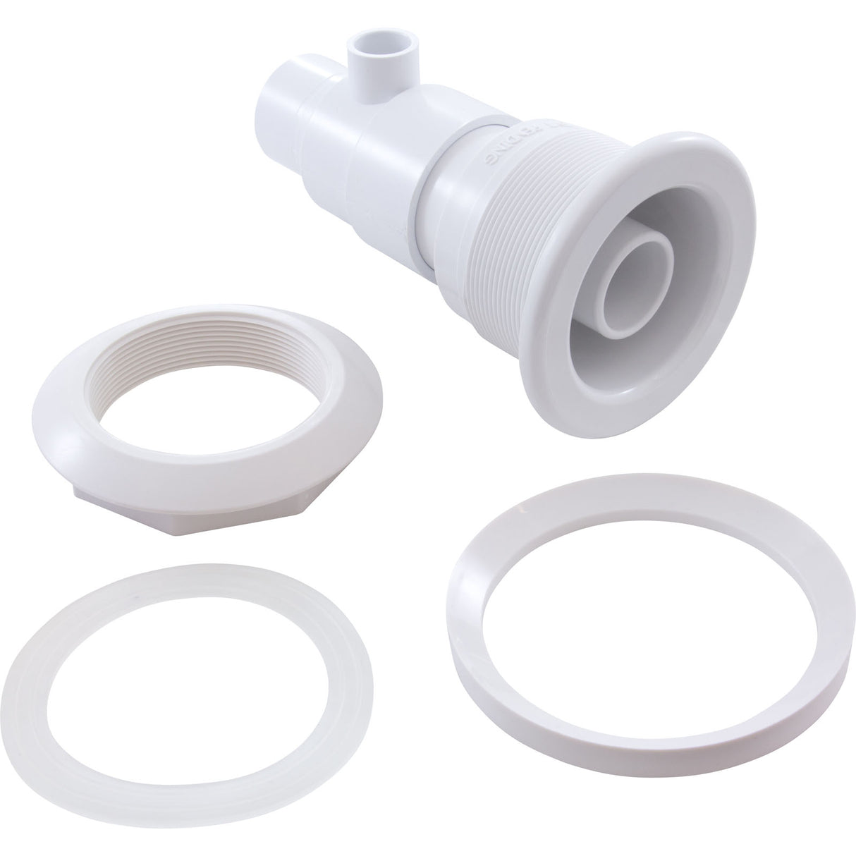 Jet Cmplt, BWG/HAI Whirlpool, 3-5/16"hs, Dir, Smth, White : 16-5759WHT