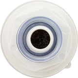 Air Ctrl, CMP, Mini, 1-1/8"hs, 1-11/16"dia, Cresent, White, 1/2" : 25099-000-000