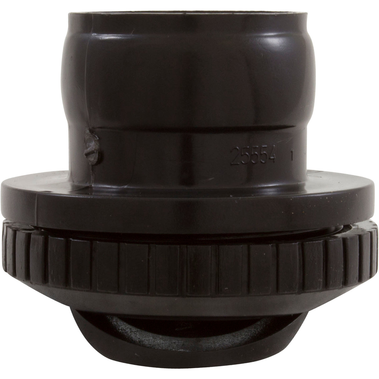 Wall Return Fitting, CMP Directional Flow, 1-1/2", Insider, Blk : 25554-004-000