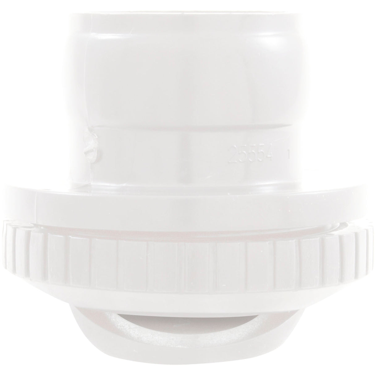 Wall Return Fitting, CMP Directional Flow, 1-1/2", Insider, Wht : 25554-000-000