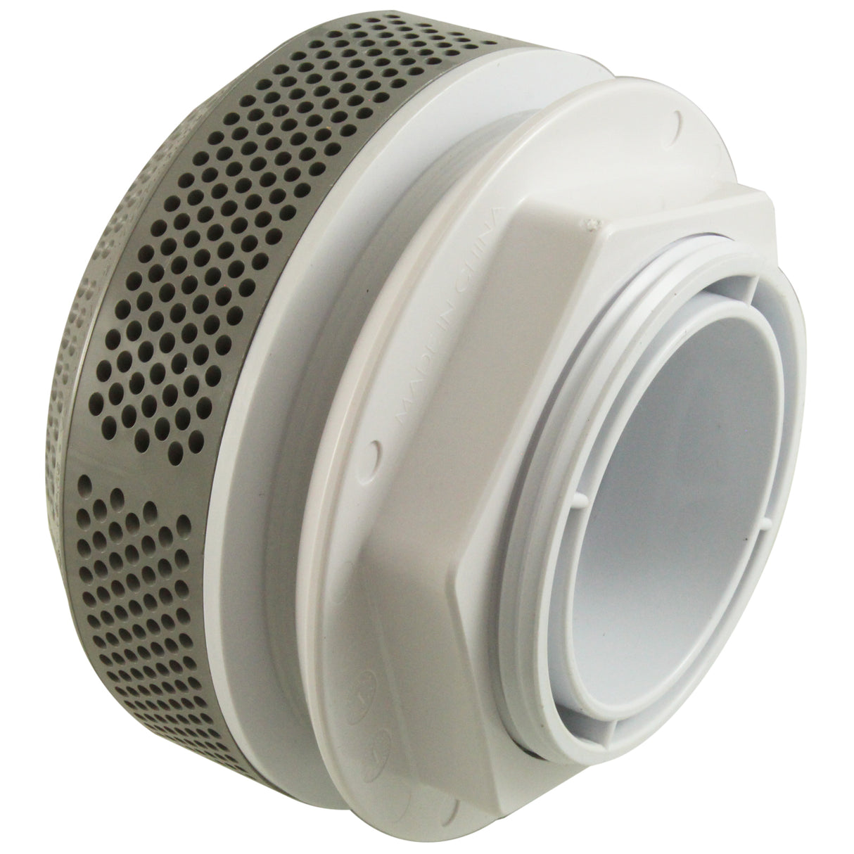 Suction Assembly, CMP, 2"S, 3-5/16"hs, 170GPM, Classic Gray : 25201-209-200 - Custom Molded Products - 25201-209-200 - PartsForSpas.com