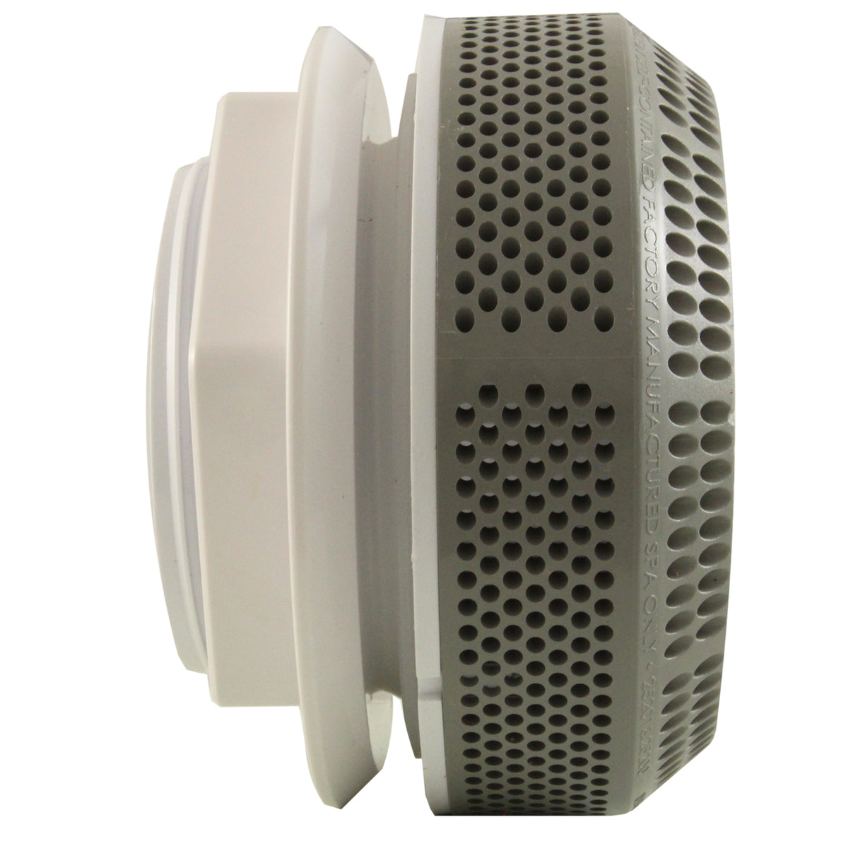 Suction Assembly, CMP, 2"S, 3-5/16"hs, 170GPM, Classic Gray : 25201-209-200 - Custom Molded Products - 25201-209-200 - PartsForSpas.com