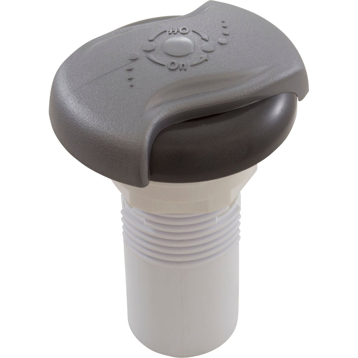 Air Ctrl, CMP Top Access, 1-11/16"hs, Wave, 1"s, Slvr/Graph Gry : 25090-707-000