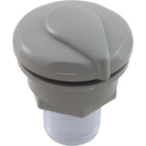 Air Ctrl, CMP, Mini, 1-1/8"hs, 1-11/16"dia, Cresent, Gry, 1/2" : 25099-001-000