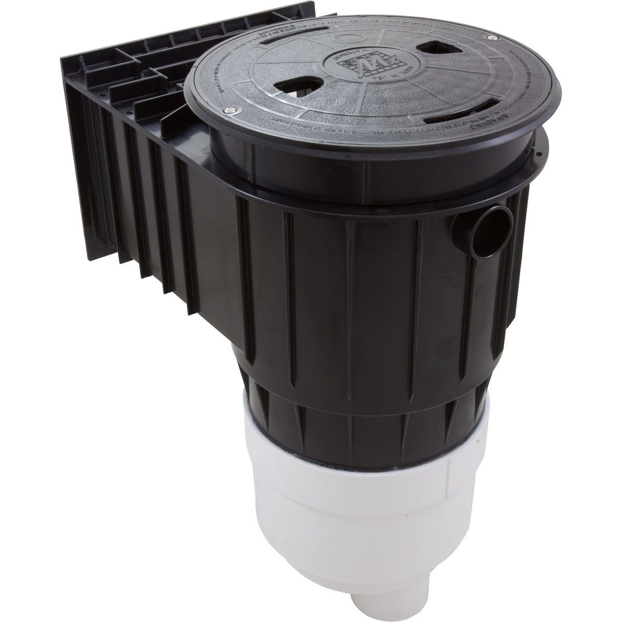 Skimmer, Waterway, Renegade, Gunite, 2"s, Black : 540-6411 - Waterway Plastics - 806105098528 - PartsForSpas.com