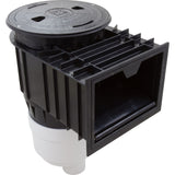 Skimmer, Waterway, Renegade, Gunite, 2"s, Black : 540-6411 - Waterway Plastics - 806105098528 - PartsForSpas.com