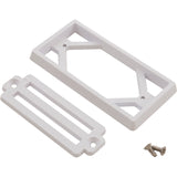 Gutter Drain, Pentair 2" x 4" 3-Bar Frame & Grate, White : 542038