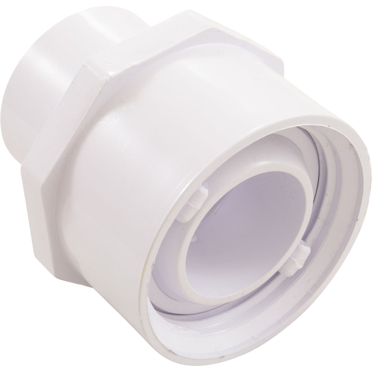 Eyeball Reducer Adapter, Pentair, 1-1/2"OD x 1"s, White : 86204200