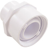 Eyeball Reducer Adapter, Pentair, 1-1/2"OD x 1"s, White : 86204200
