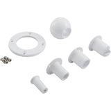Eyeball Inlet, Pentair, 1-1/4", Gunite, White : 08428-0001