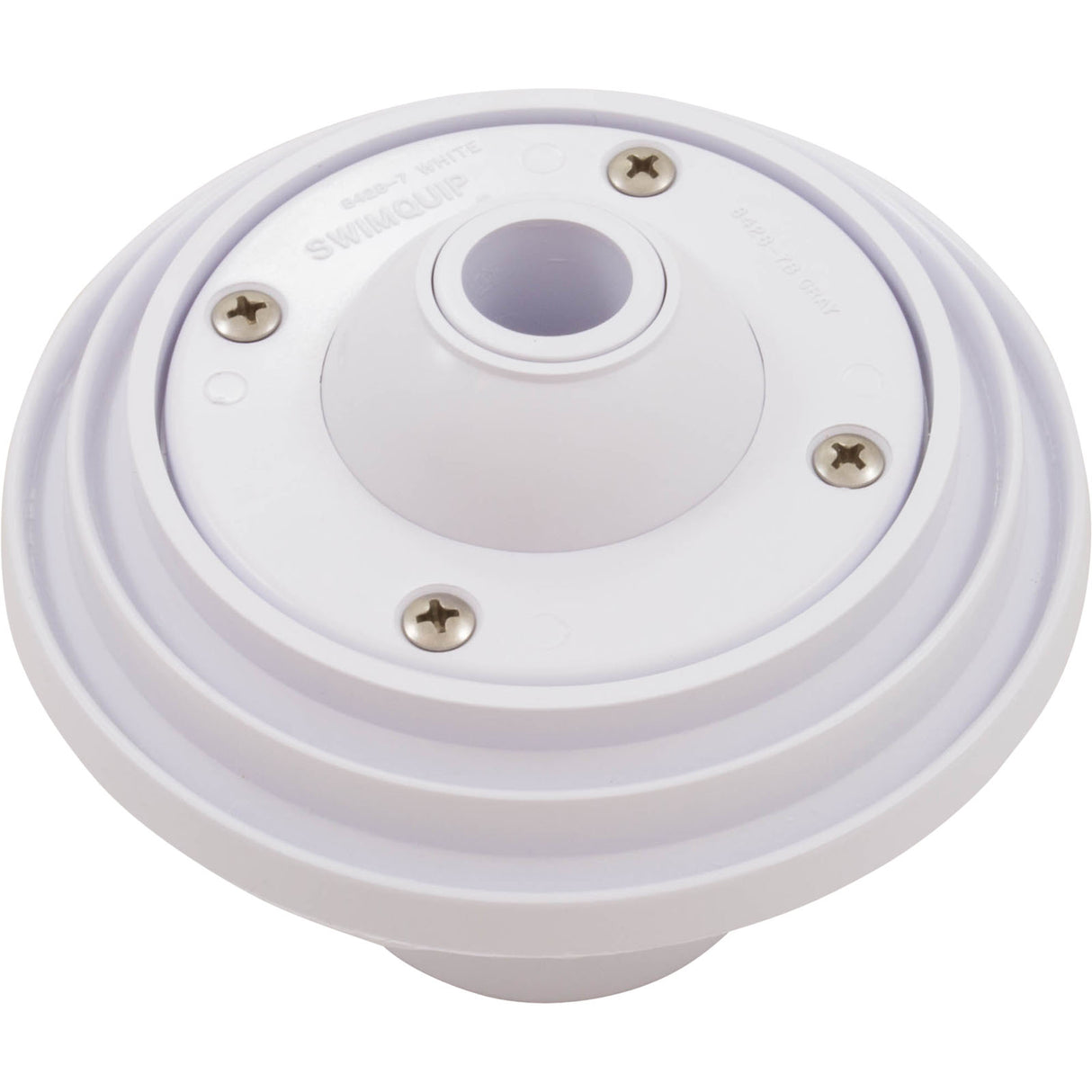 Wall Inlet Fitting, Pentair, 1-1/2" Insider, Gunite, White : 08429-0000