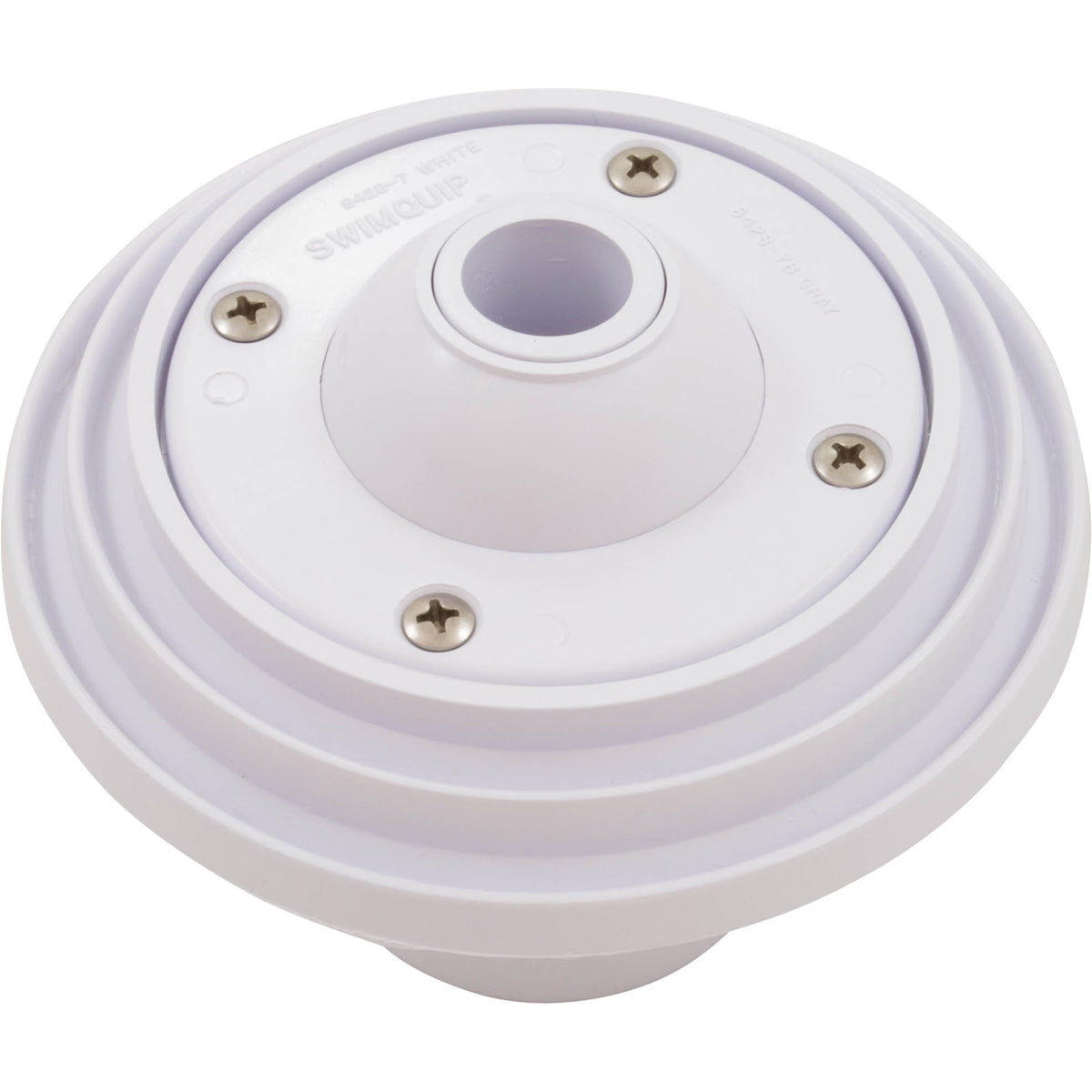 Wall Inlet Fitting, Pentair, 1-1/2" Insider, Gunite, White : 08429-0000