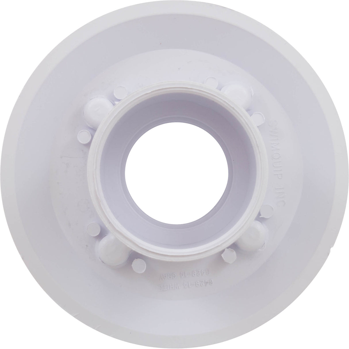 Wall Inlet Fitting, Pentair, 1-1/2" Insider, Gunite, White : 08429-0000
