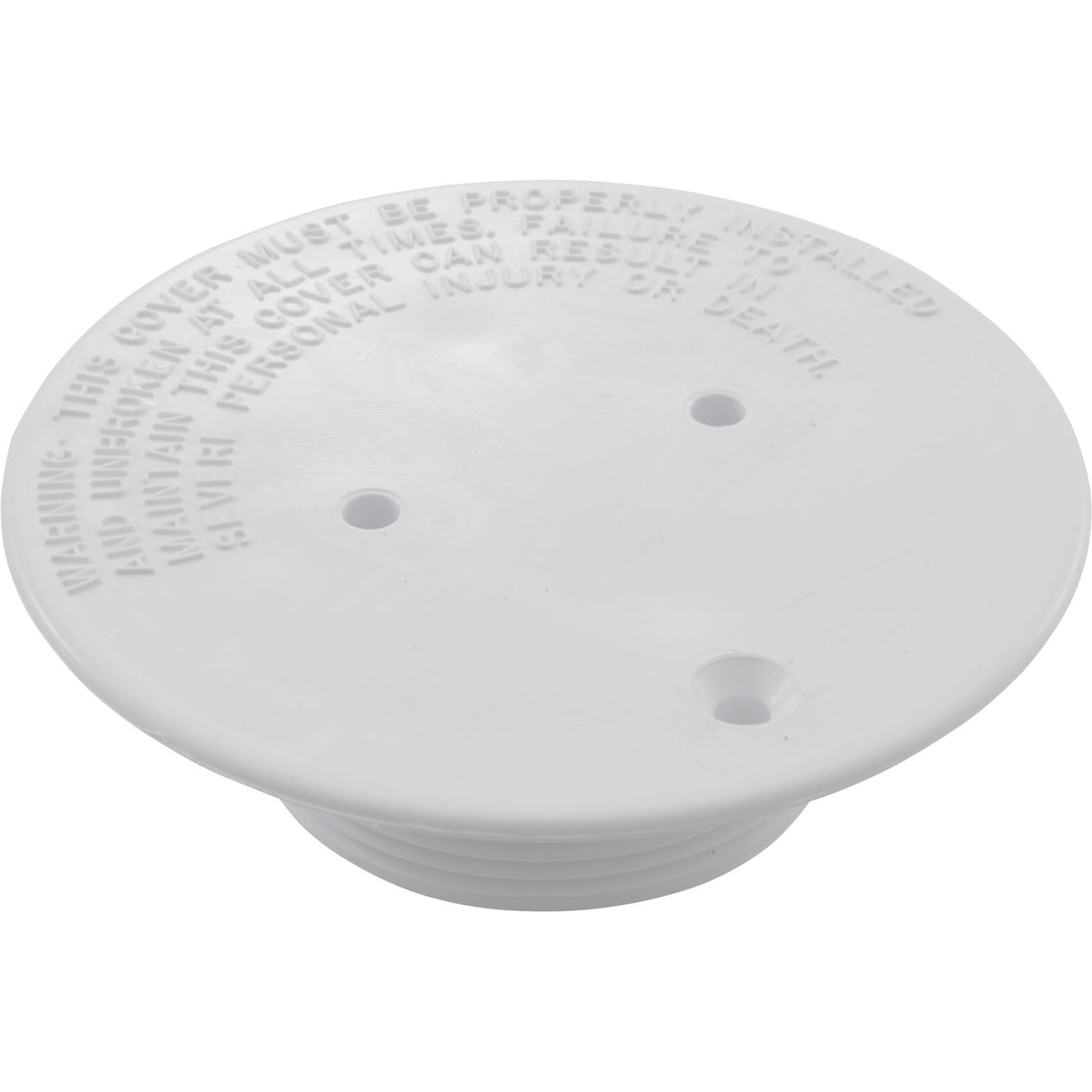 Floor Plate, Pentair Sta-Rite Inlet 8428, 2" mpt, White : 08417-0005