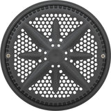 Main Drain Grate, PentairStarGuard, 8", 112gpm, Dark Gry, Lg Ring : 500101