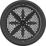 Main Drain Grate, PentairStarGuard, 8", 112gpm, Dark Gry, Lg Ring : 500101