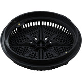 Main Drain Grate, PentairStarGuard, 8", 112gpm, Black, Long Ring : 500100