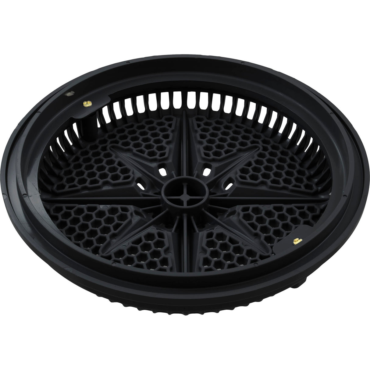 Main Drain Grate, PentStarGuard, 8", 112gpm, Blk, qty 2, Shrt Ring : 500145