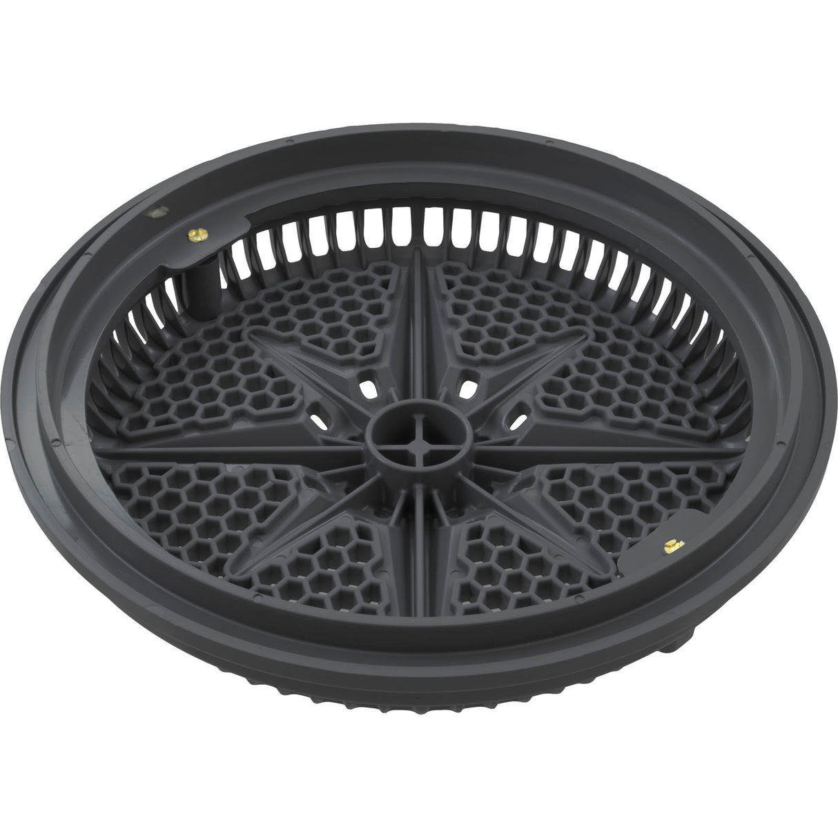 Main Drain Grate, PentStarGuard, 8", 112gpm, Drk Gry, Short Ring : 500105