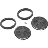 Main Drain Grate, PentStarGuard, 8", 112gpm, DrkGry, qty 2, Lg Rng : 500142