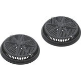 Main Drain Grate, PentStarGuard, 8", 112gpm, DrkGry, qty2, Sh Ring : 500146