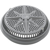 Main Drain Grate, Pent StarGuard, 8", 112gpm, Gray, qty 2, Lg Ring : 500143